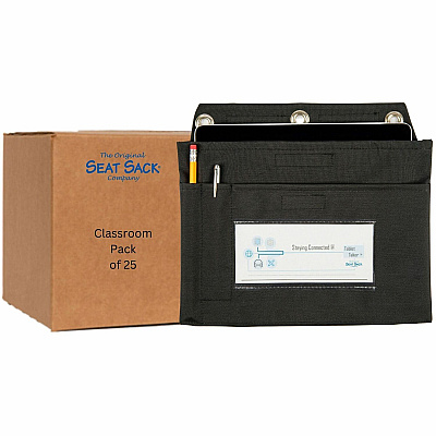 Seat Sack Tablet Taker Carrying Case (Pouch) Chromebook - Black (70193L)