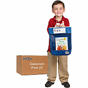 Seat Sack Read-n-Go Carrying Case (Pouch) Book - Blue (80190)