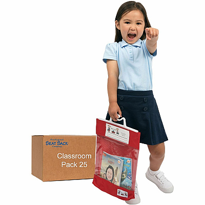 Seat Sack Read-n-Go Carrying Case (Pouch) Book - Red (80191)