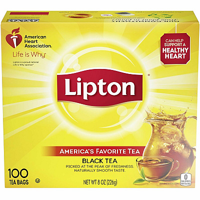 Lipton Classic Tea Bags Black Tea Tea Bag (LIPTJL00291CT)