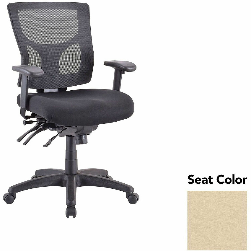 Lorell Multifunctional Mesh Mid-back Executive Chair (62001007)