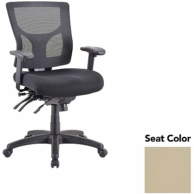 Lorell Multifunctional Mesh Mid-back Executive Chair (6200145)