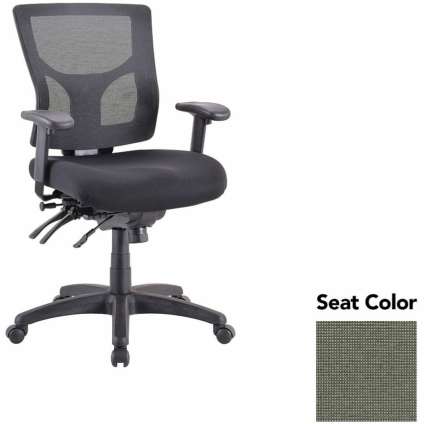 Lorell Multifunctional Mesh Mid-back Executive Chair (6200185)