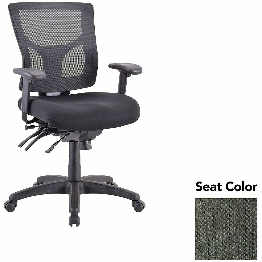 Lorell Multifunctional Mesh Mid-back Executive Chair (6200167)