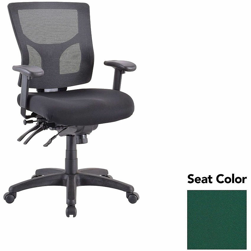 Lorell Multifunctional Mesh Mid-back Executive Chair (6200142)
