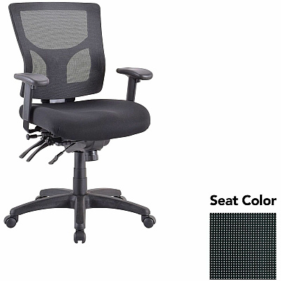 Lorell Multifunctional Mesh Mid-back Executive Chair (6200135)