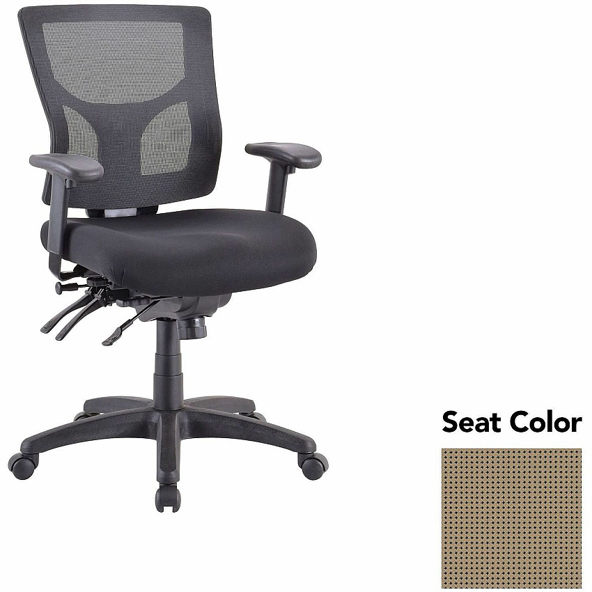 Lorell Multifunctional Mesh Mid-back Executive Chair (6200133)