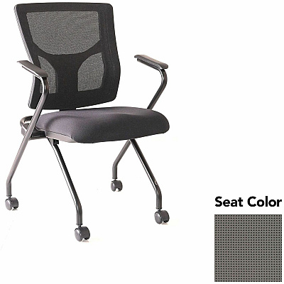 Lorell Conjure Mesh Training Chairs with Arms (6201932)