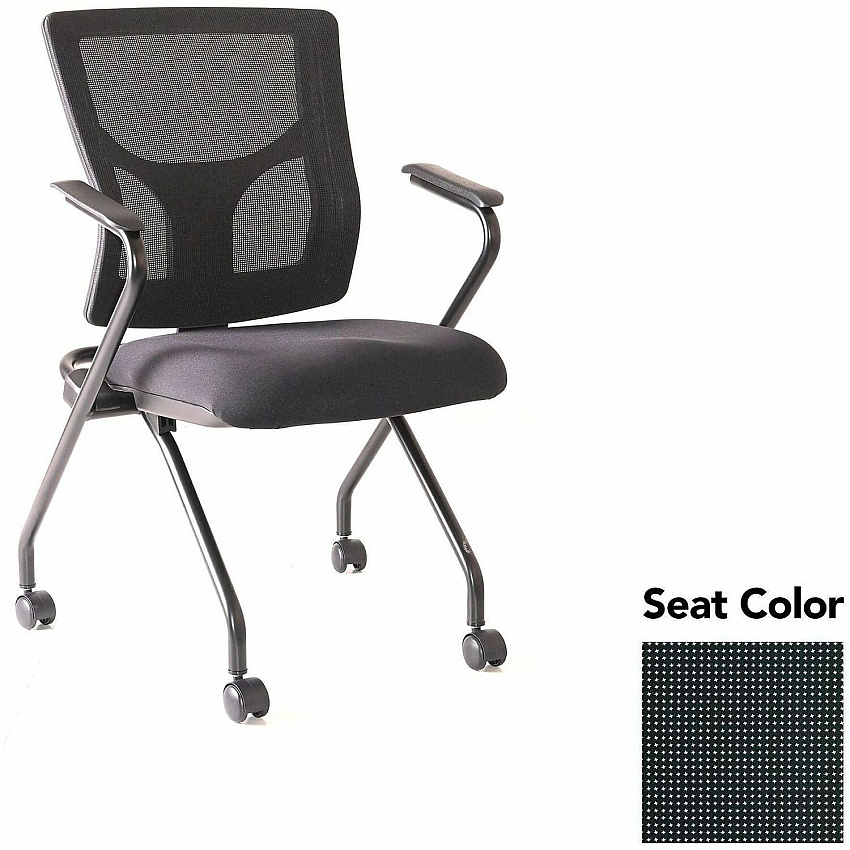 Lorell Conjure Mesh Training Chairs with Arms (6201935)