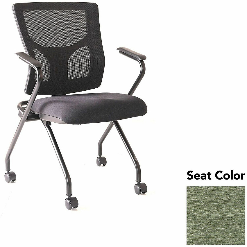 Lorell Conjure Mesh Training Chairs with Arms (6201948)