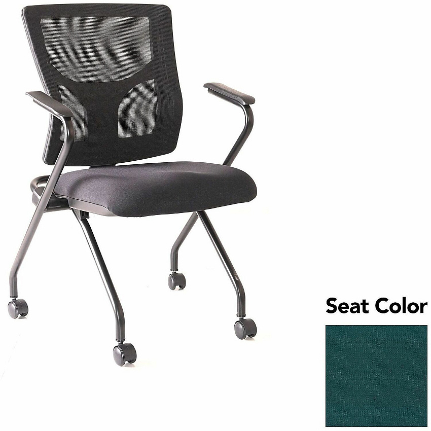 Lorell Conjure Mesh Training Chairs with Arms (6201950)
