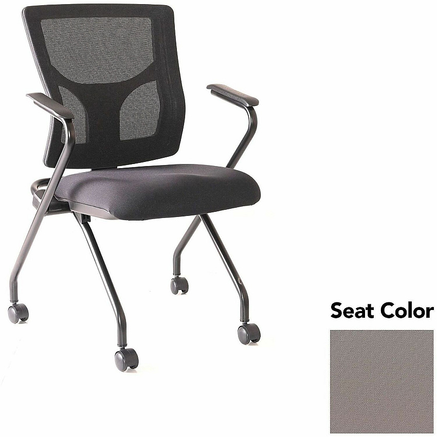 Lorell Conjure Mesh Training Chairs with Arms (6201951)