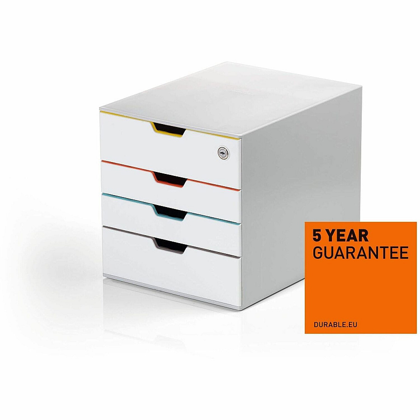 Durable Varicolor Safe Mix 4, White/Multicolor (762627)