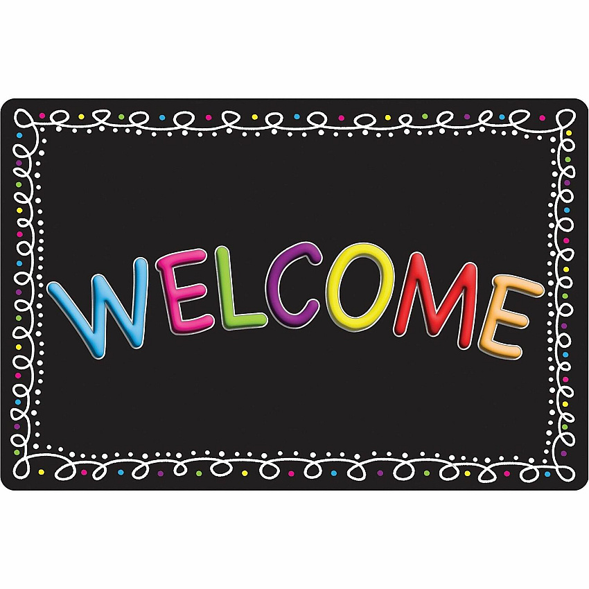 Ashley Smart Poly Original Fun Welcome Mat (91513)
