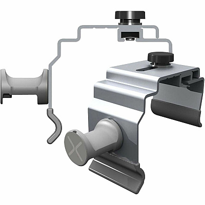 Ghent X-Hangers Mounting Hanger for Whiteboard - Gray (NEX024XHL)
