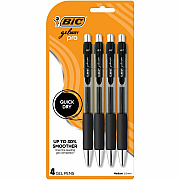 BIC Gelocity Pro Gel Pen (RPGLP4BLK)