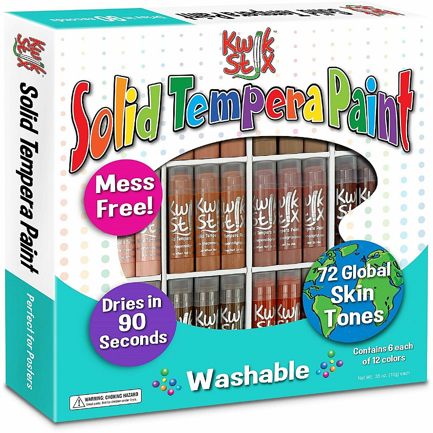 Kwik Stix Kwik Stix Tempera Paint/Paper Set (674)