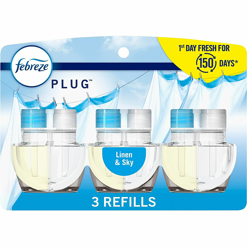 Febreze Plug Linen/Sky Oil Refill (13846)