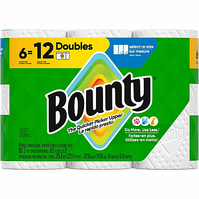 Bounty Select-A-Size Paper Towels (15703)