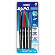 EXPO Wet Erase Markers, Fine Tip (2211318)