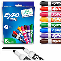EXPO Low-Odor Dry-Erase Markers (80078A)