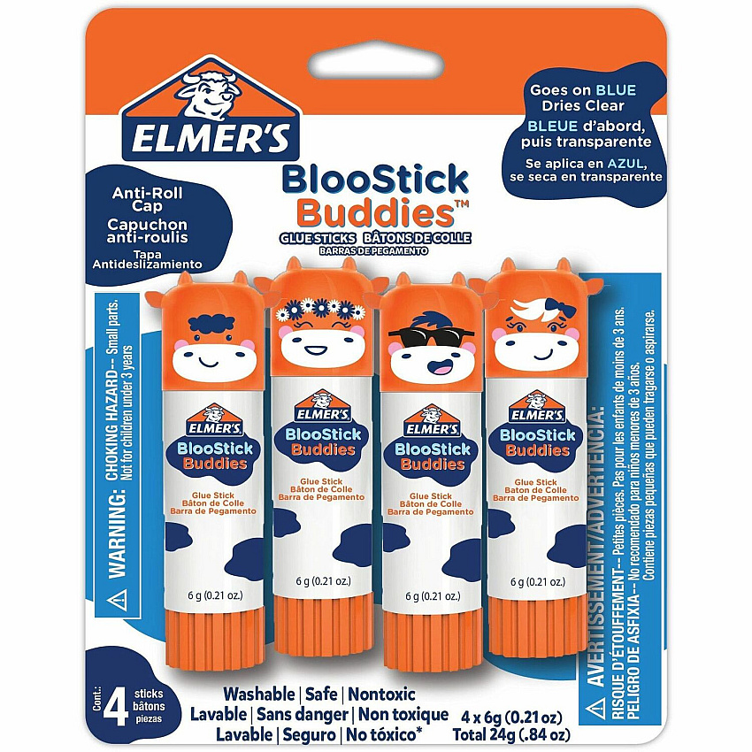 Elmer's Disappearing Color School Glue Sticks (2213740)
