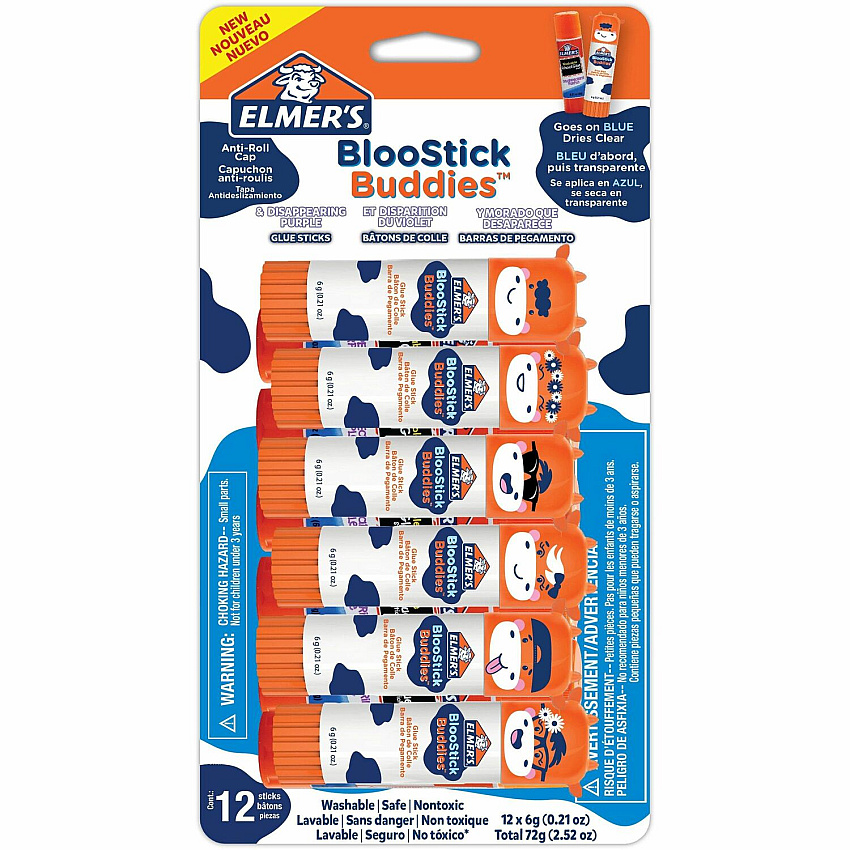 Elmer's Disappearing Color School Glue Sticks (2213736)