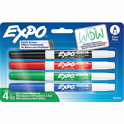 EXPO Low-Odor Dry Erase Markers (86674A)