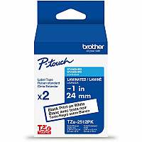 Brother P-touch TZe Label Tape (TZE2512PKG)