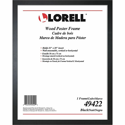 Lorell Solid Wood Poster Frame (49422)