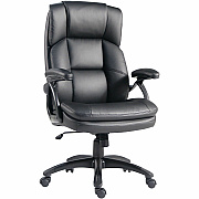 Lorell Black Base High-back Chair (59435)
