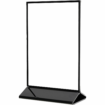 deflecto Double-Sided Sign Holder w/Base (4429)
