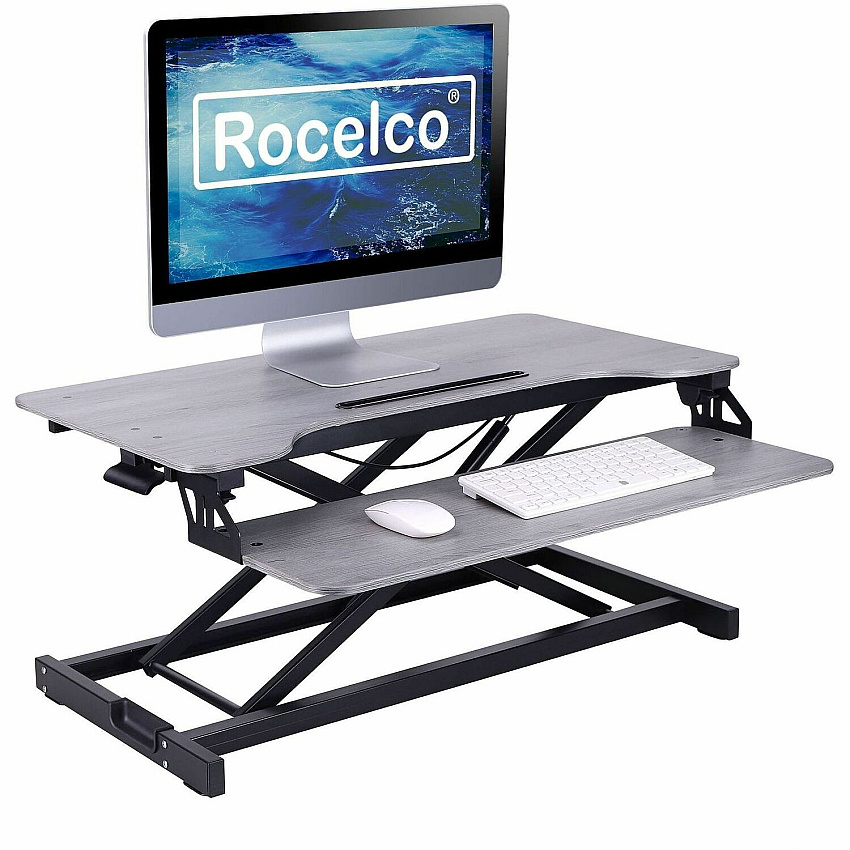 Rocelco Desk Riser & Converter (RVADRG)