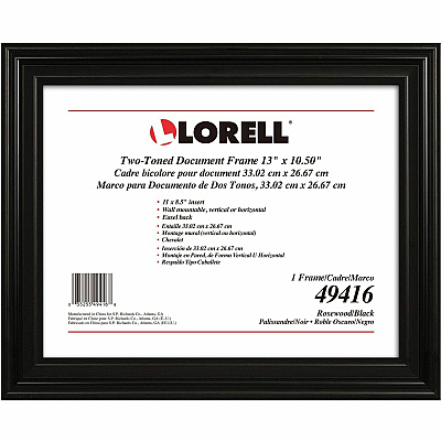 Lorell Two-toned Certificate Frame (49416)