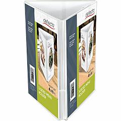 deflecto 3-Sided Sign/Menu Holder (4444)