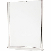 deflecto Double-Sided Sign Holder w/Base (4431)