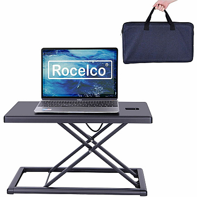 Rocelco Compact & Portable Desk Riser (RPDRB)