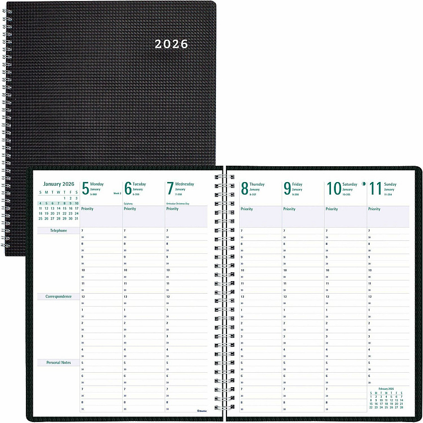 Rediform Timanager DuraFlex Appointment Book (C5930V81T)