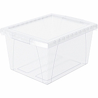 Storex Stackable Storage Bin w/Lid (61430U06C)