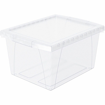 Storex Stackable Storage Bin w/Lid (61430U06C)