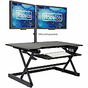 Rocelco Sit-to-Standing Desk Riser (RDADRB40)
