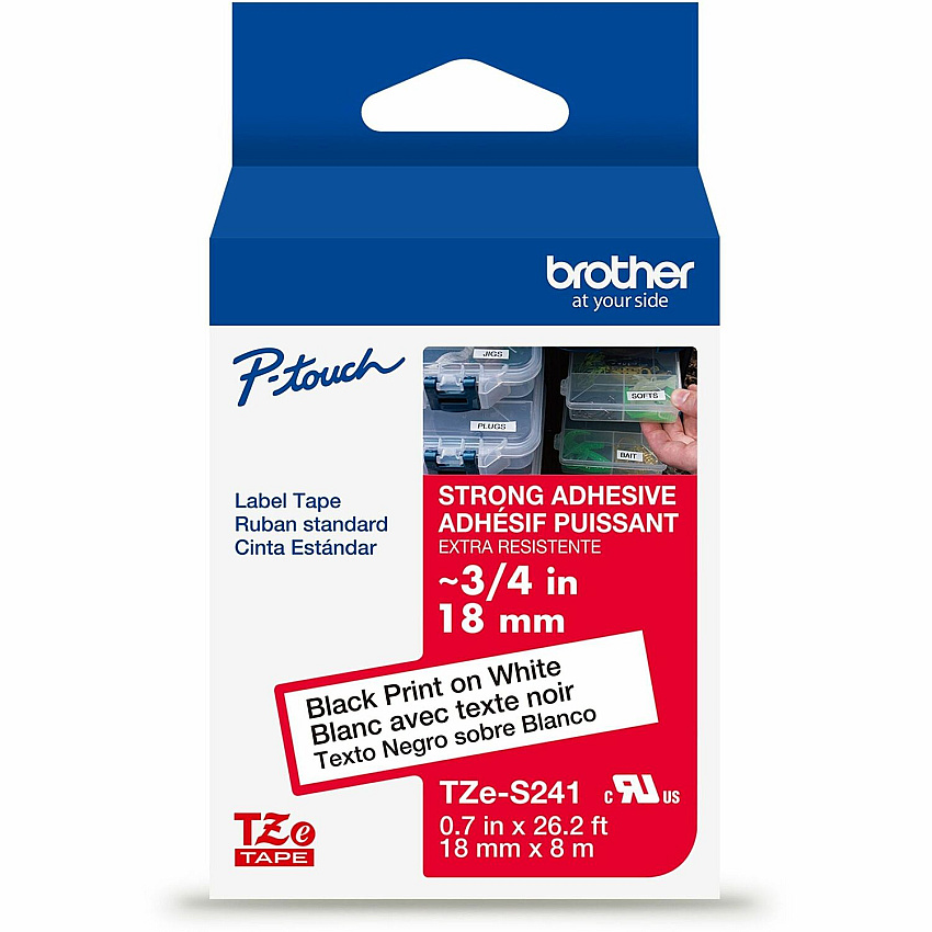 Brother P-touch TZe Label Tape (TZES241G)