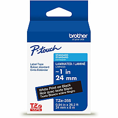 Brother P-touch TZe Laminated Label Tape (TZE355G)