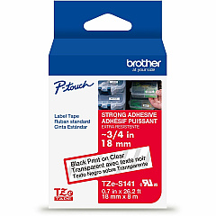 Brother P-touch Extra-Strength TZe Tape Cartridge (TZES141G)