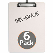 Officemate Reusable Dry-Erase Whiteboard Clipboards (83161)