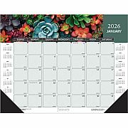 House of Doolittle Recycled Succulent/Cacti Desk Pad (121)