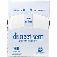 HOSPECO Recycled Paper Toilet Seat Covers (DSQTR5M)