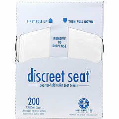 HOSPECO Recycled Paper Toilet Seat Covers (DSQTR5M)