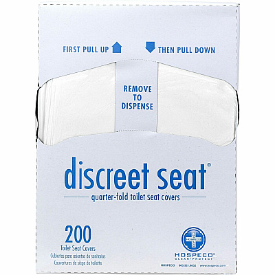 HOSPECO Recycled Paper Toilet Seat Covers (DSQTR5M)