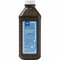 Medline 3 Percent USP Hydrogen Peroxide (MDS098001ZCT)